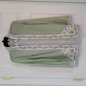TORY BURCH Blouse - Carly Shirt Color - Botanical Garden Size 10 NWT